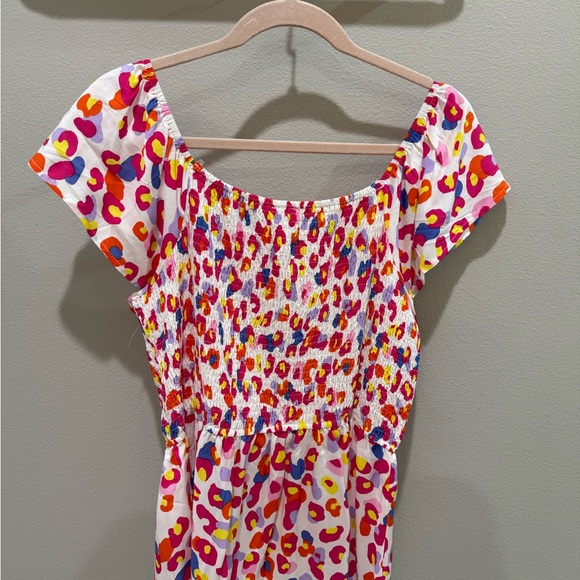 Madewell Multicolor Smocked Blouse - Picture 2 of 2